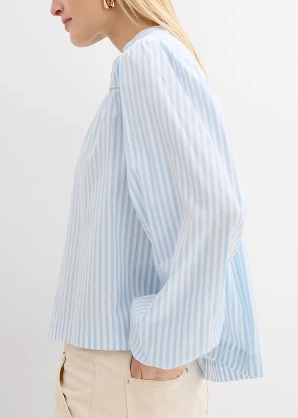 Bluse aus festem Popeline, bonprix