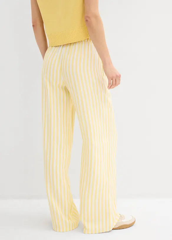 Marlenehose aus flie&szlig;endem Viskose-Mix, bonprix