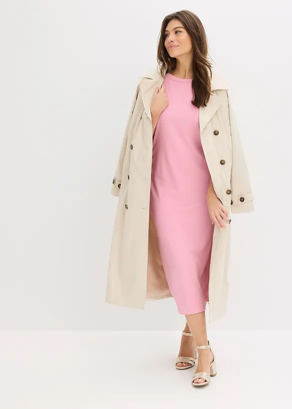 Midikleid aus bequemen Punto di Roma, bonprix