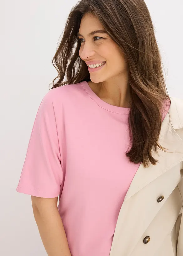 Midikleid aus bequemen Punto di Roma, bonprix