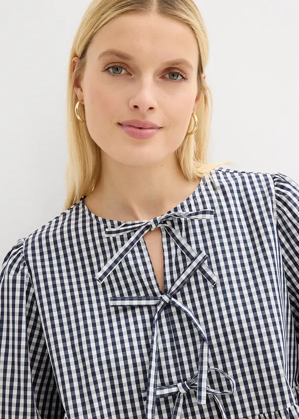 Blouse &agrave; nouettes, bonprix