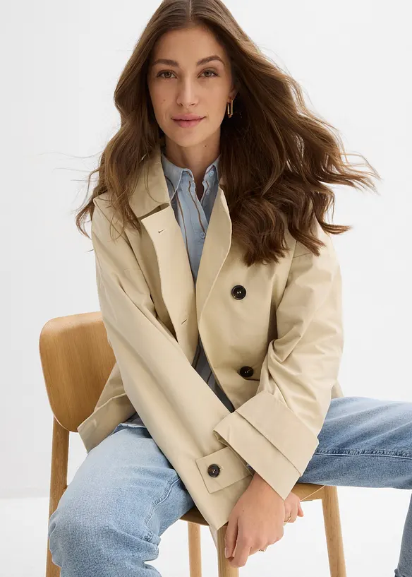 Oversize &Uuml;bergangsjacke, bonprix