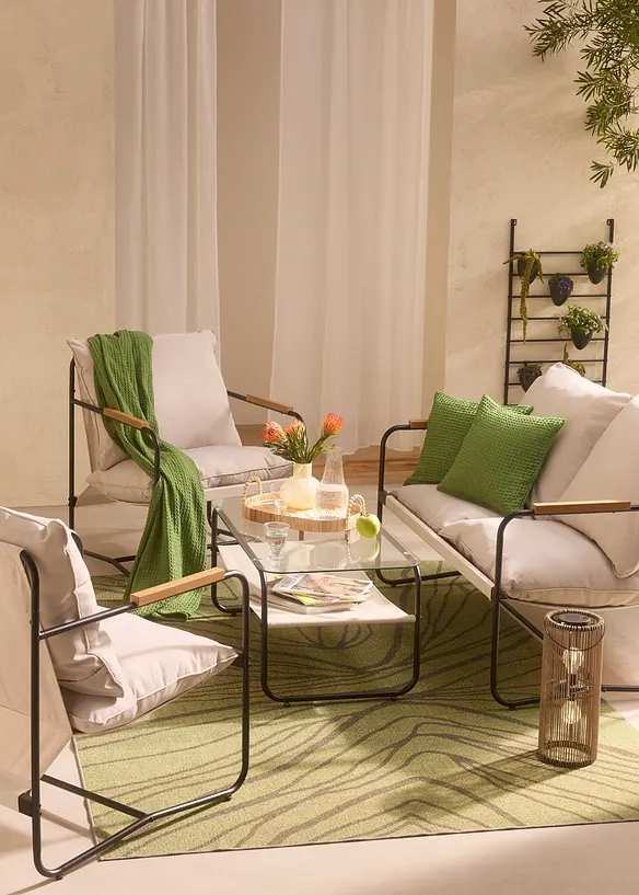 &Eacute;tag&egrave;re haute avec six pots de fleurs, bonprix