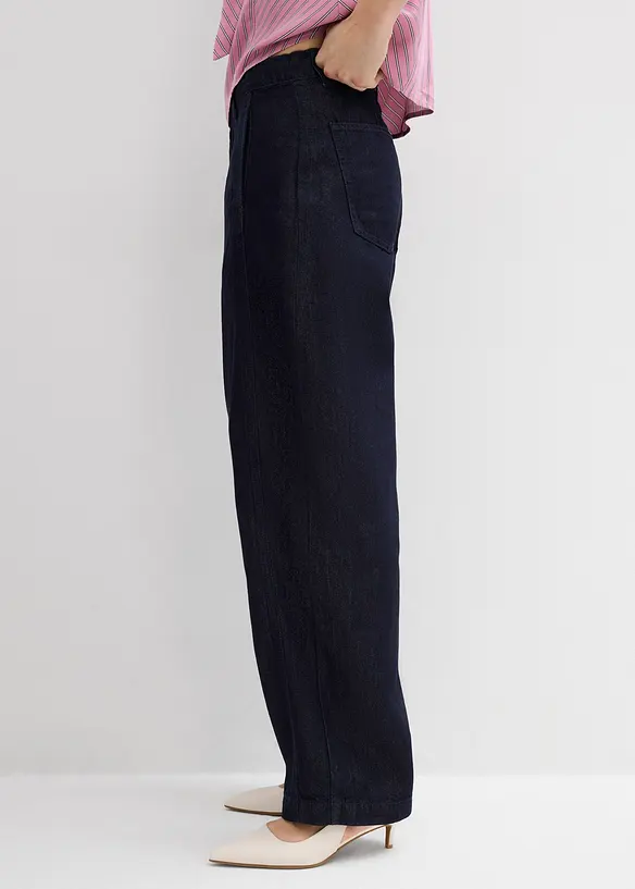 Barrel-Jeans, Mid Waist, bonprix