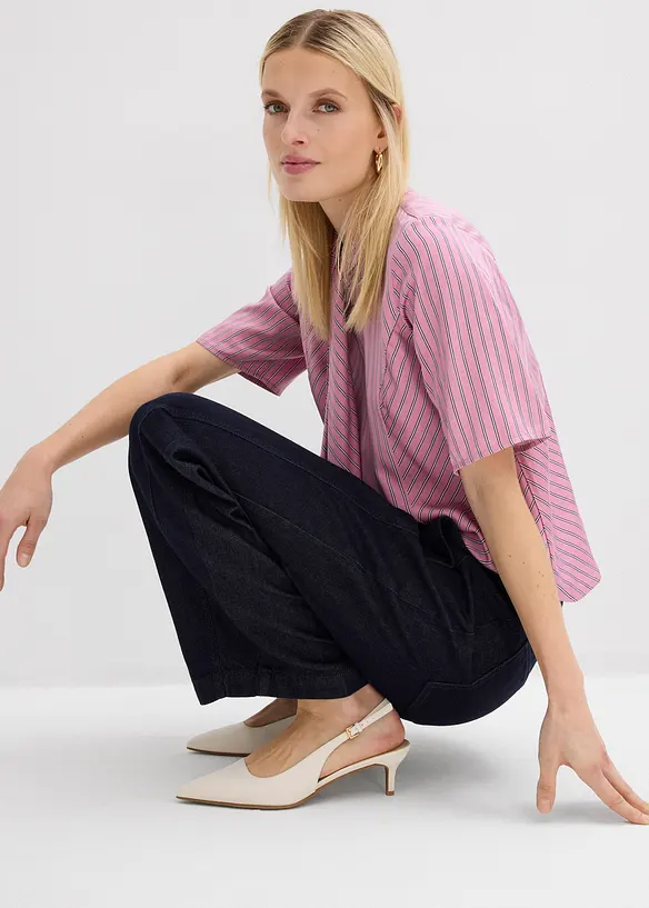 Barrel-Jeans, Mid Waist, bonprix