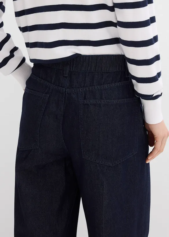 Wide-Leg-Jeans, Straight, bonprix