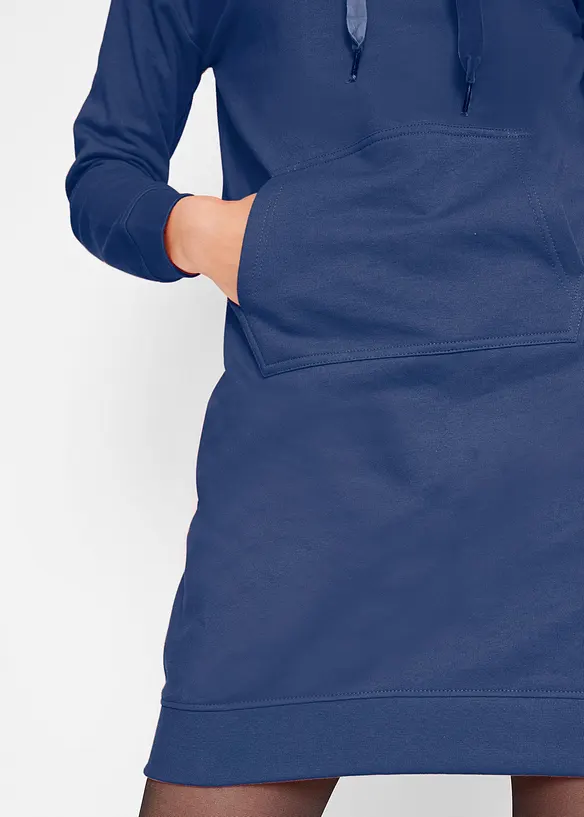 Sweatkleid mit Bio-Baumwolle, bonprix