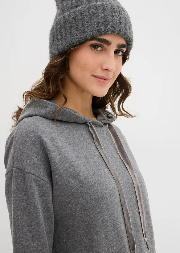 Sweatkleid mit Bio-Baumwolle, bonprix