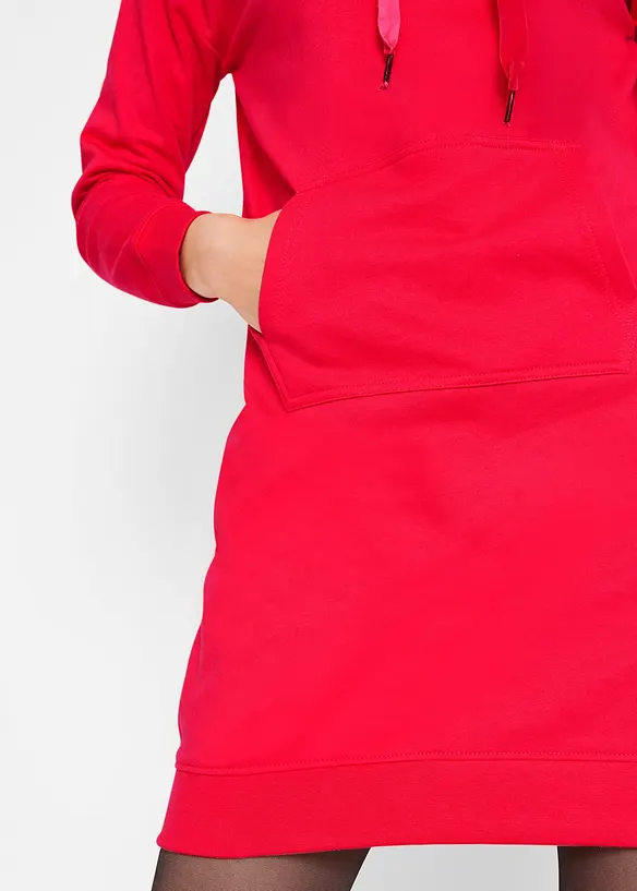 Sweatkleid mit Bio-Baumwolle, bonprix