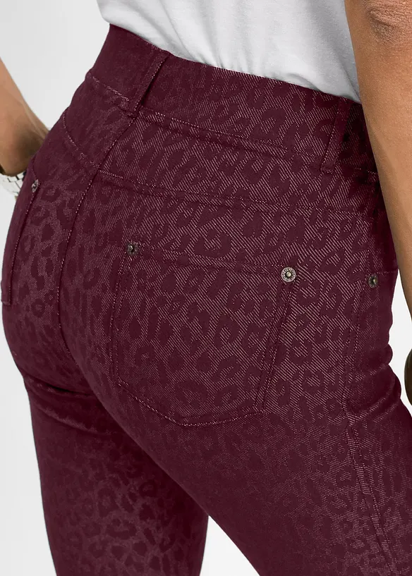 Jegging &agrave; imprim&eacute; l&eacute;opard, bonprix