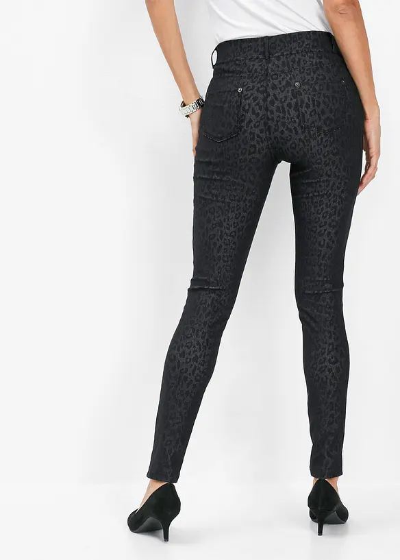Jegging &agrave; imprim&eacute; l&eacute;opard, bonprix