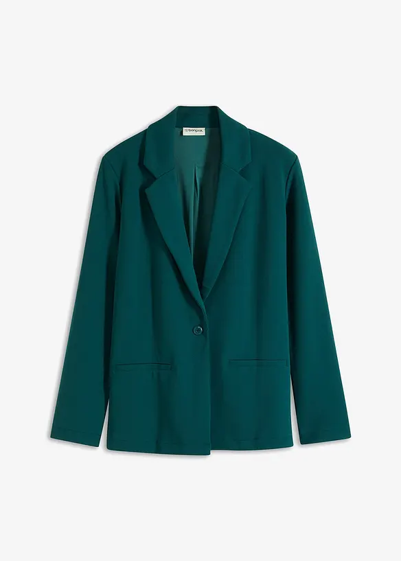 Blazer en jersey cr&ecirc;pe, bonprix