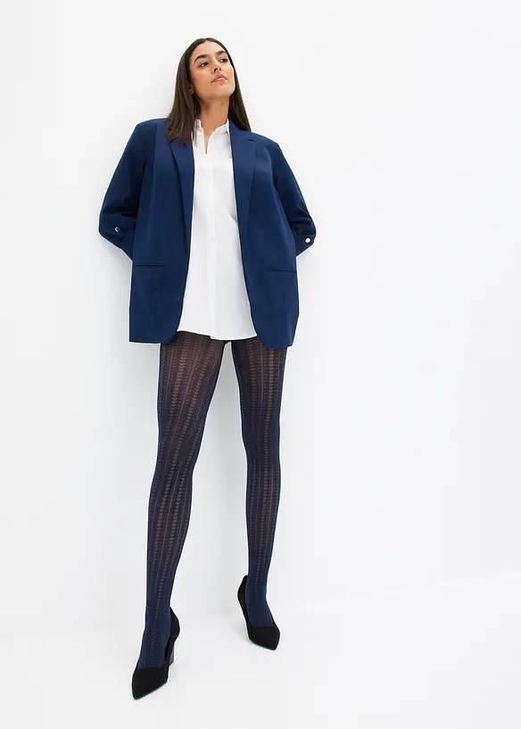 Oversize-Hemd aus Baumwolle mit 3/4 Arm, bonprix