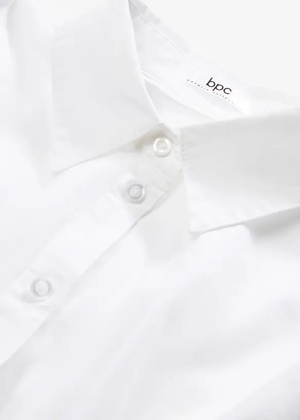 Oversize-Hemd aus Baumwolle mit 3/4 Arm, bonprix