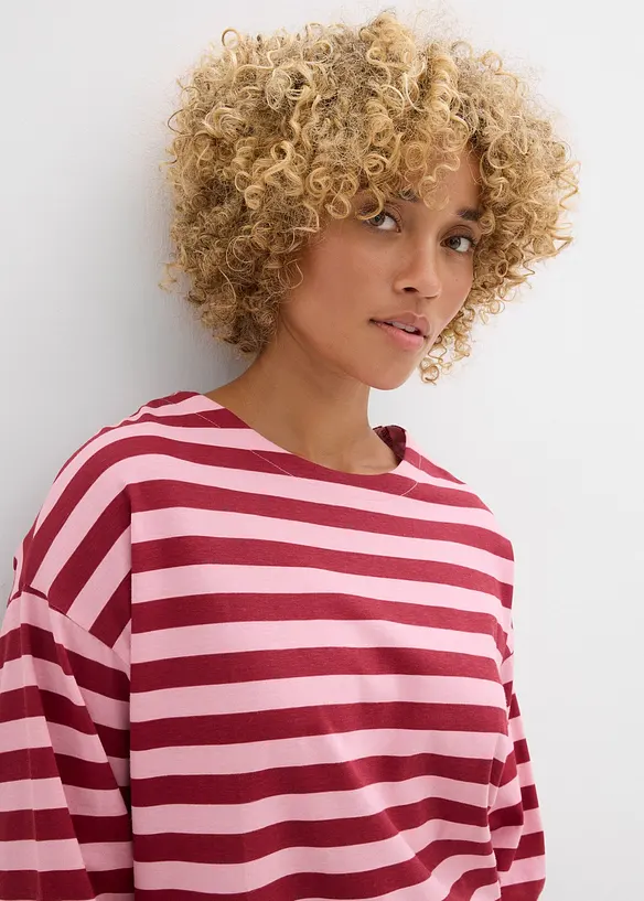 Oversized-Shirt aus reiner Baumwolle, bonprix