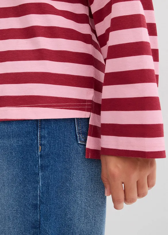 Oversized-Shirt aus reiner Baumwolle, bonprix