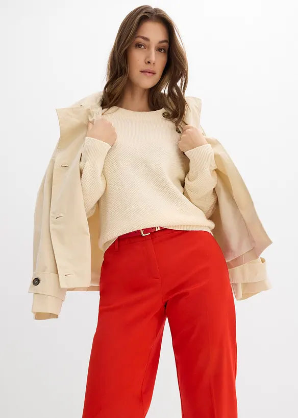 Chinohose mit hohem Baumwoll-Anteil, bonprix