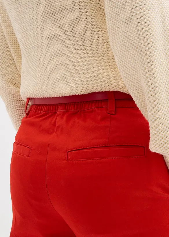 Chinohose mit hohem Baumwoll-Anteil, bonprix