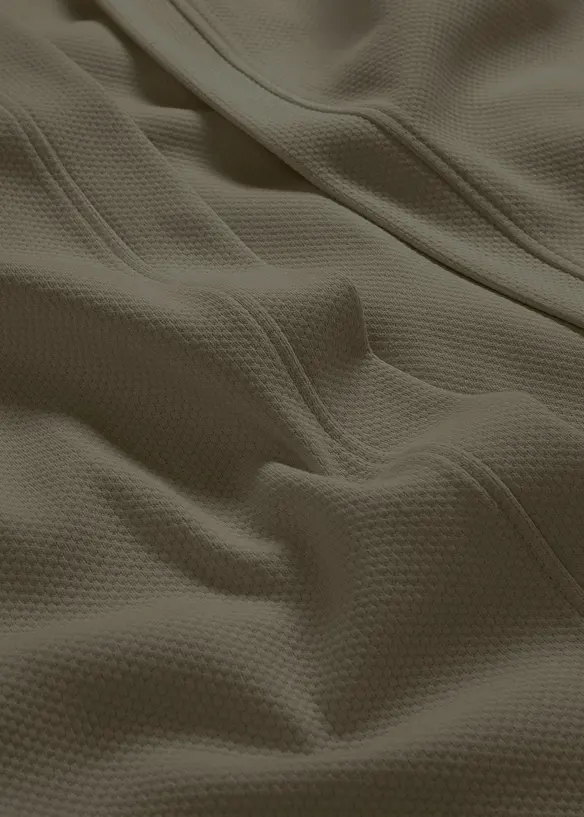 Gilet long en sweat doux, bonprix