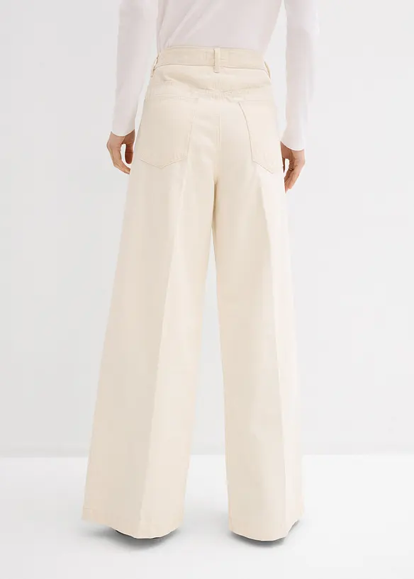 Super Wide Palazzo-Jeans, bonprix