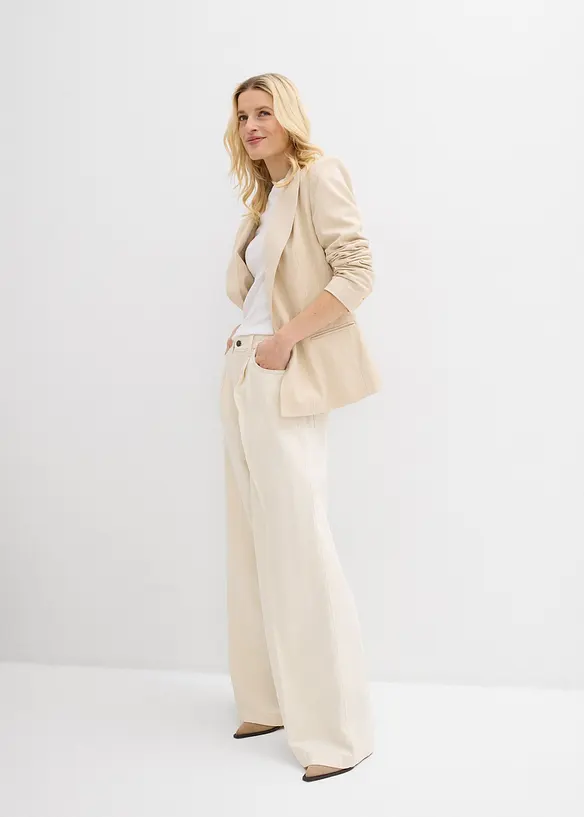 Super Wide Palazzo-Jeans, bonprix