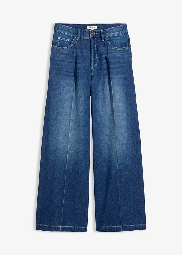 Super Wide Palazzo-Jeans, bonprix