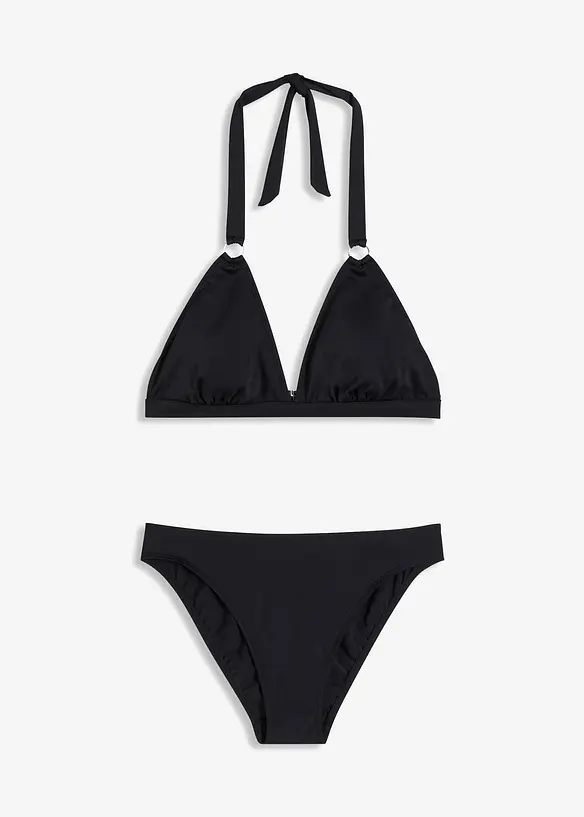 Neckholder-Bikini mit Ringdetail (2-tlg. Set), bonprix