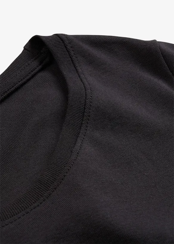 T-shirt manches longues 100% coton, bonprix