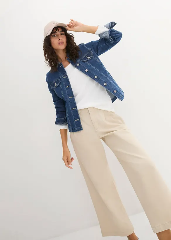 T-shirt manches longues 100% coton, bonprix