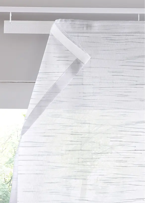 Panneau coulissant en voilage aspect lin (1 pce.), bonprix