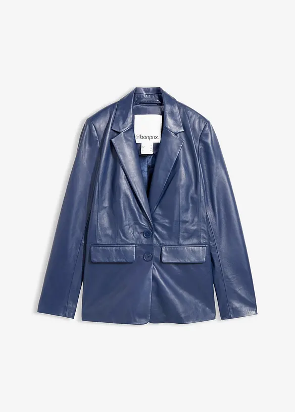 Blazer en cuir d&rsquo;agneau nappa, bonprix