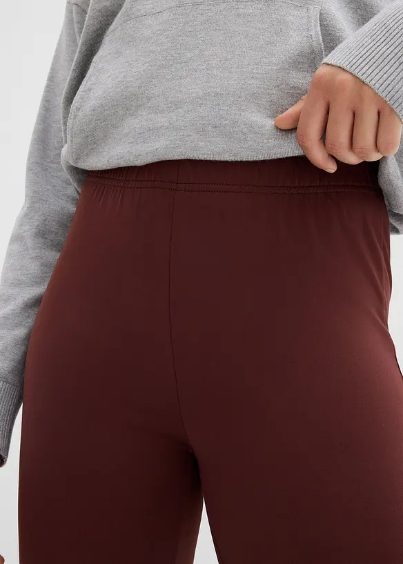 Legging chaud &agrave; taille &eacute;lastiqu&eacute;e, bonprix
