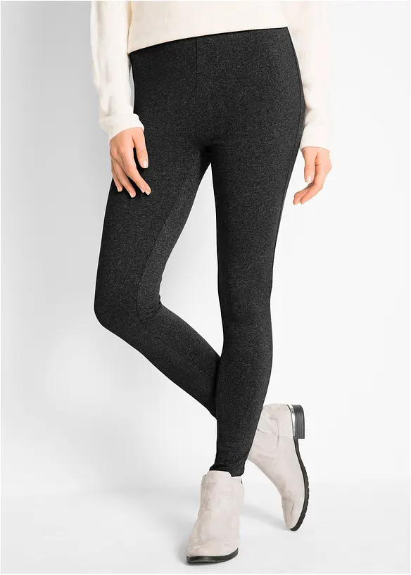 Legging chaud &agrave; taille &eacute;lastiqu&eacute;e, bonprix