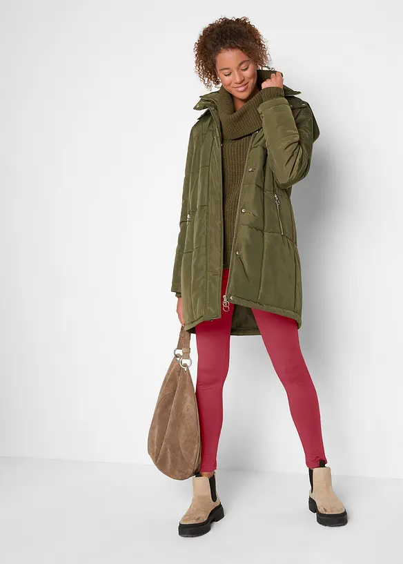 Legging chaud &agrave; taille &eacute;lastiqu&eacute;e, bonprix