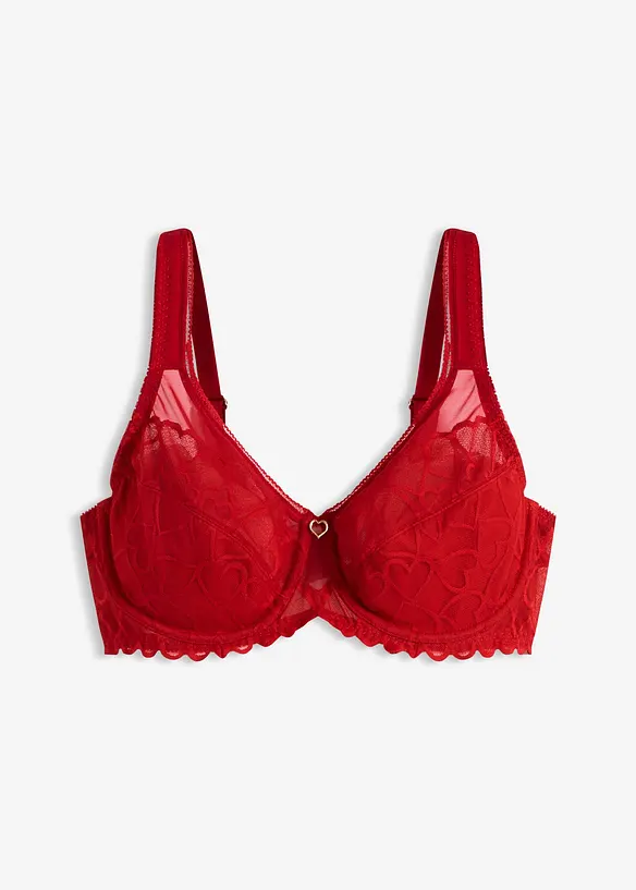 Soutien-gorge minimiseur &agrave; bretelles rembourr&eacute;es, bonprix