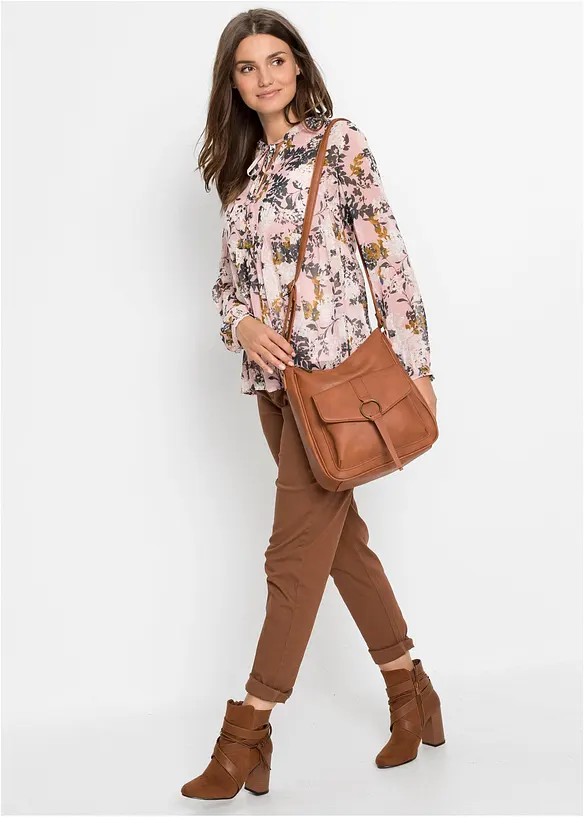 Mittelgro&szlig;e Umh&auml;ngetasche mit Schnallendetail, bonprix