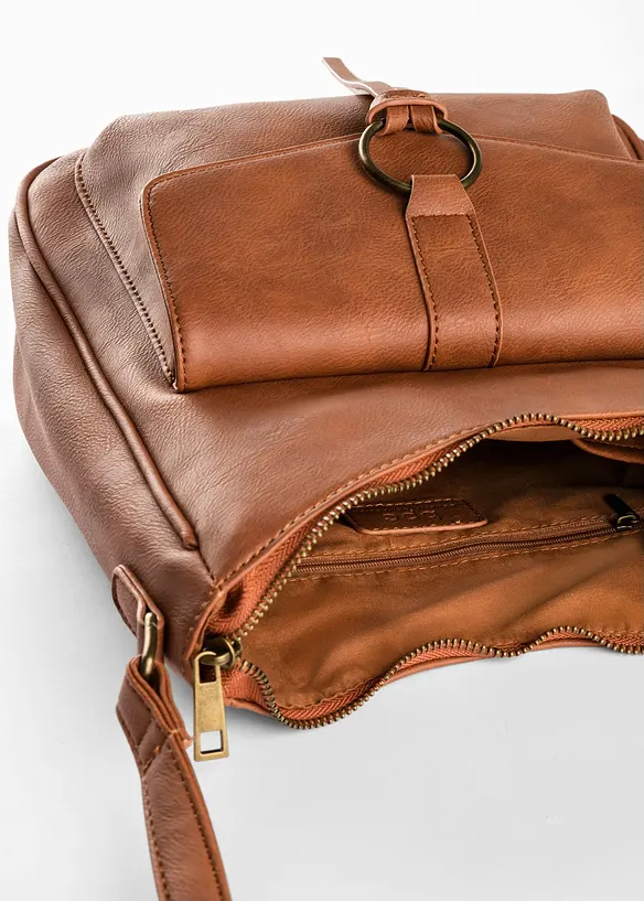 Mittelgro&szlig;e Umh&auml;ngetasche mit Schnallendetail, bonprix