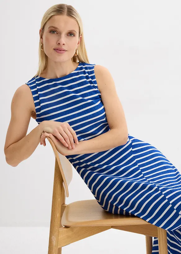 Maxikleid mit asymmetrischem Saum, bonprix