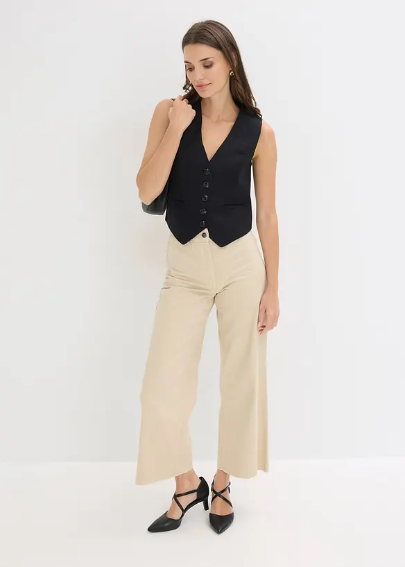 Weste aus flie&szlig;endem Viskose-Mix, bonprix