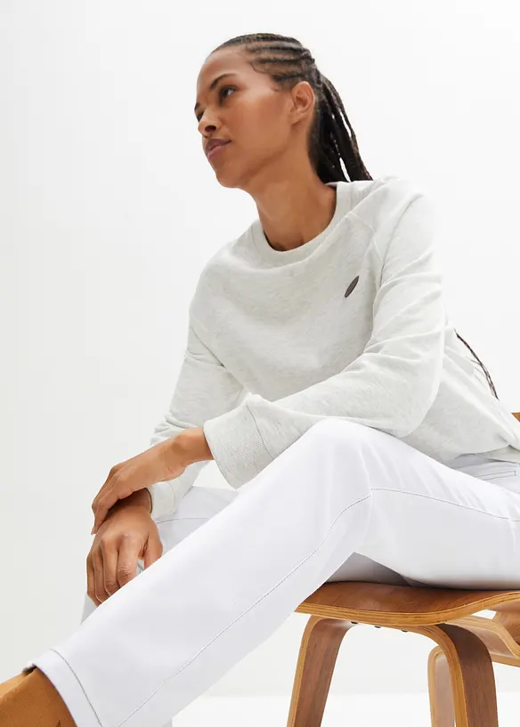 Jean droit taille normale, extensible, bonprix