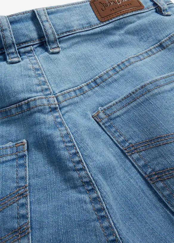 Jean droit taille normale, extensible, bonprix