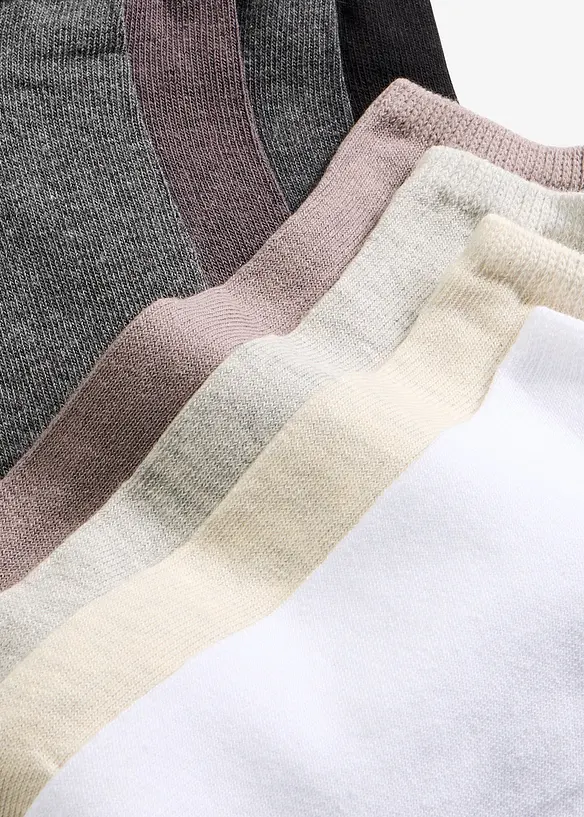 Sneakersocken mit Bio-Baumwolle (20er Pack), bonprix