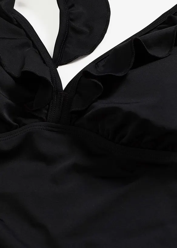 Badeanzug mit Volants, bonprix