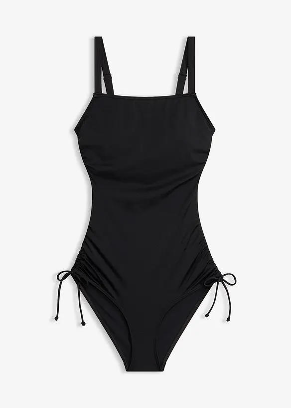 Maillot 1 pi&egrave;ce bandeau &eacute;chancr&eacute;, bonprix