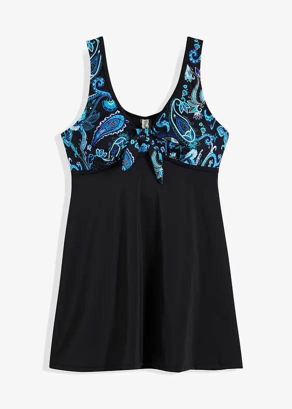 Haut de tankini long &agrave; larges bretelles, bonprix