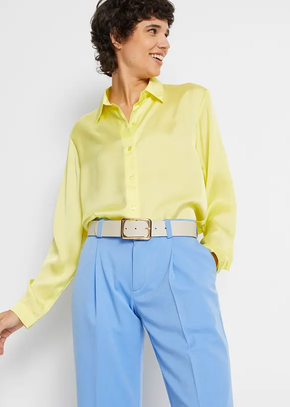 Ceinture &agrave; boucle dor&eacute;e, bonprix