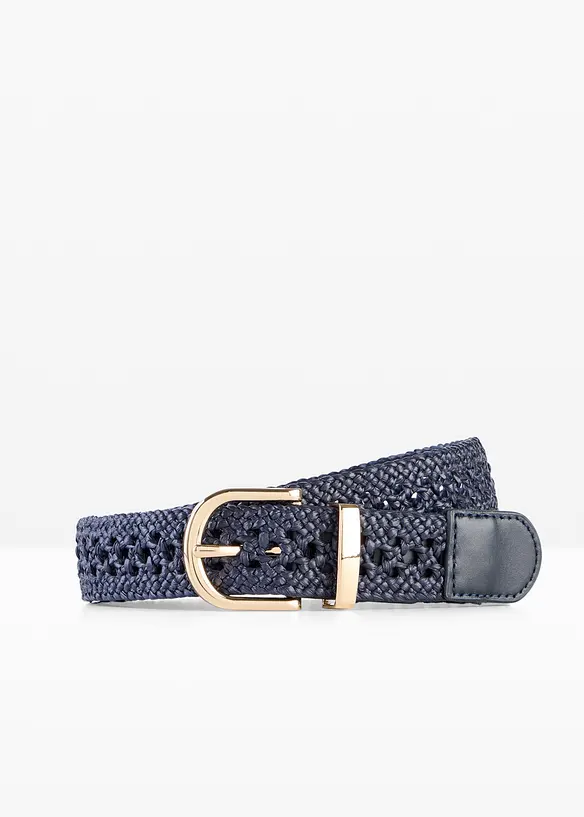 Ceinture tress&eacute;e &agrave; boucle classique, bonprix