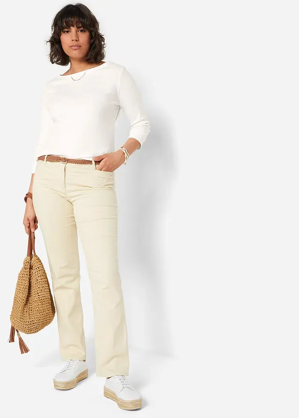 Flechtg&uuml;rtel mit eckiger Schlie&szlig;e, bonprix