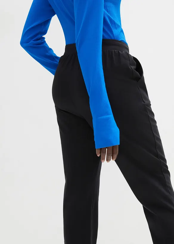 Pantalon en coton extensible, bonprix