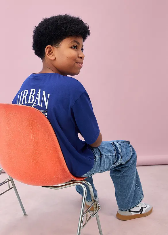 Oversize T-Shirt aus reiner Bio Baumwolle, bonprix